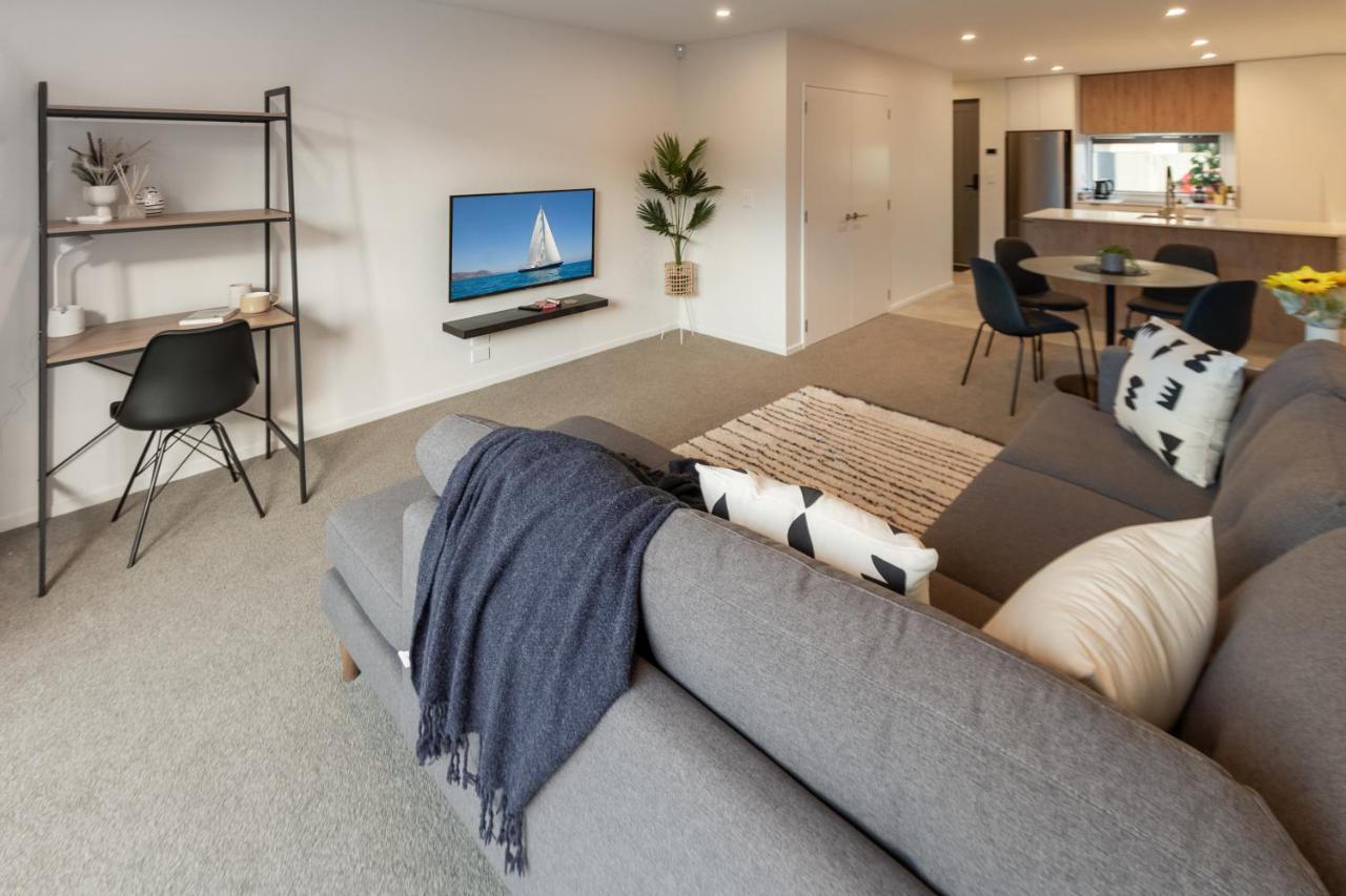 City Lights Retreat With Carpark 2 Bed 2 Bath Christchurch Eksteriør billede